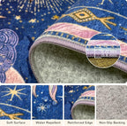 Vacuum-Friendly, 5x7 Washable Area Rug - Image 4