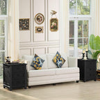 Joaxswe Farmhouse Nightstand Set 2 - Image 5