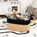 Goodpick Large Woven Blanket Basket, Bedroom & Nursery Organization, Reinforced - Image 4