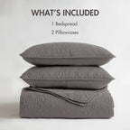 Madison Park King Quilt Bedding Set, Cottage-Inspired Damask, Classic Stitch - Image 9