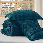 Bedsure Tufted Boho Comforter Set California King - Image 8