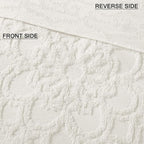 Madison Park Laetitia Lightweight 100% Cotton Quilt Set, Breathable Chenille - Image 5