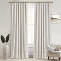 QJmydeco Birch Lush Decor Curtains by QJMYDECO
