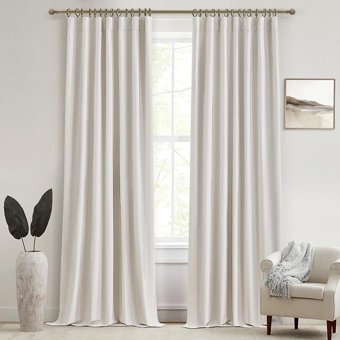QJmydeco Birch Lush Decor Curtains by QJMYDECO