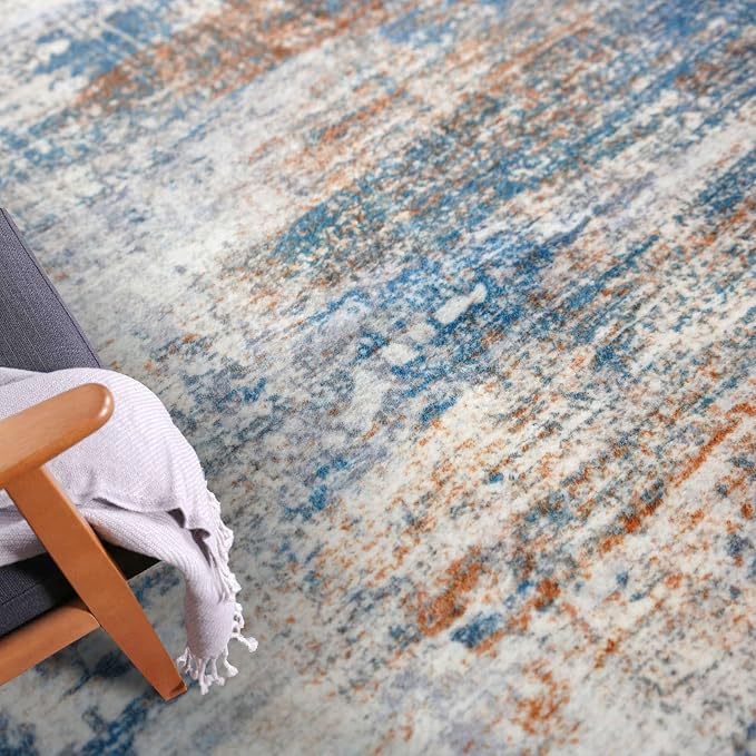 Abstract Area Rug 3x4 Ft Washable Rugs - Image 8