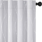Deconovo Blackout Back Tab Curtains by Unknown