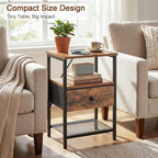 Night Stand, Small Nightstand - Image 7