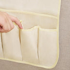 Sofa Armrest Organizer Non-Slip Arm Chair Hanging Caddy Remote Control Holder - Image 3