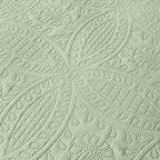 akkialla King Size Quilt Set, Sage Green Ultrasonic Bedspread, Lightweight Soft - Image 7