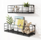 Fixwal Wire Frame Floating Shelves - Image 2