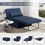 Sofa Bed, 4 in 1 Multi-Function Modern Folding Ottoman Convertible Bed - Image 3