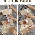 Bedside Caddy, bedside organizer, Hanging Organizers | Storage Bags - Image 4