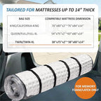 Foam Mattress Vacuum Bag with 4 Adjustable Straps, Twin/Twin XL | Heavy-Duty - Image 5