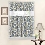 Waverly Navarra Crimson Tier & Valance Set - Image 2