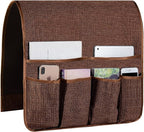 Sofa Armrest Organizer Non-Slip Arm Chair Hanging Caddy Remote Control Holder by FLYILY