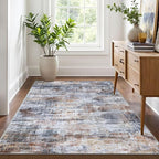 Abstract Area Rug 4x6 Ft Washable Rugs - Image 9