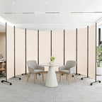 SUNALLY Room Divider Privacy Screens, 8 Panels Dividers by SUNALLY
