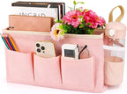 Lilithye Bedside Caddy, Bedside Storage Bag Hanging Organizer by Lilithye