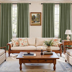 MIULEE 100% Blackout Decorative Linen Curtains - Image 5