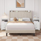 Yaheetech Tall Nightstands Set of 2 - Image 2
