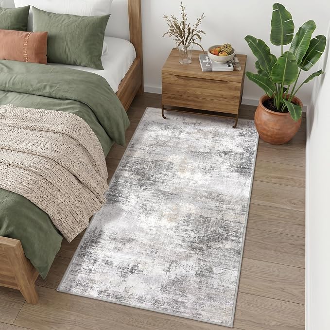 Abstract Runner Rug 3x6 Ft Washable Runners - Image 9