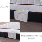 Bedside Caddy Bedside Storage Organizer Magazine Phone Tablet iPad Remote Holder - Image 4
