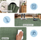 GarveeHome 6x9 Scalloped Area Rug Soft Washable Rug - Image 6
