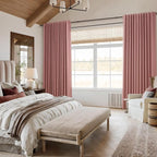 100% Blackout Curtains 90 Inch Length 2 Panels Set - Image 8