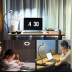 Woputne Desk Lamps Clip on Reading Light - Image 6