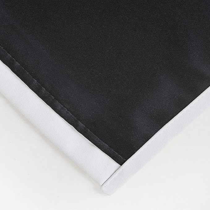 100% Blackout White Curtains - Image 8