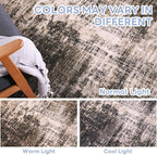 Abstract Area Rug 4x6 Ft Washable Rugs - Image 6