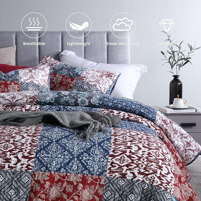 Secgo Queen Comforter Set for Bed - Image 3