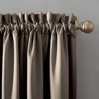 Sun Zero Oslo Theater Grade Extreme Total Blackout Rod Pocket Curtain Panel - Image 3