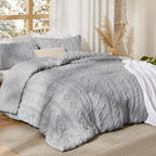 Bedsure Tufted Boho Comforter Set Twin Size - Image 2