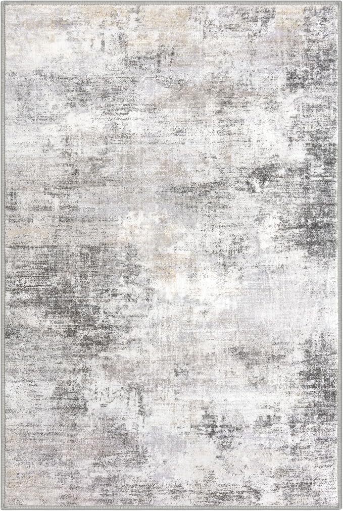 Abstract Area Rug 3x5 Ft Washable Rugs - Image 10