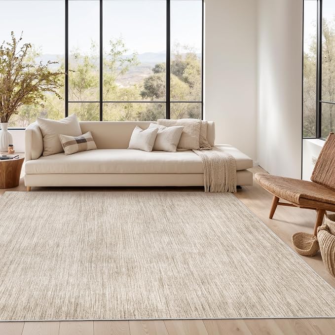 9x12 Area Rug Non Slip, Large Washable Rugs - Image 3