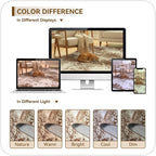 2x5 Brown Washable Kitchen Runner Rugs - Image 9