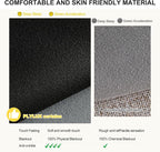 NICETOWN Grey Blackout Curtains - Image 3