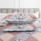 Etwel Lightweight Patchwork Queen Size Quilt Set - Image 6