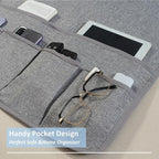 Armchair Caddy for Couch Linen Remote Control Holder - Image 2