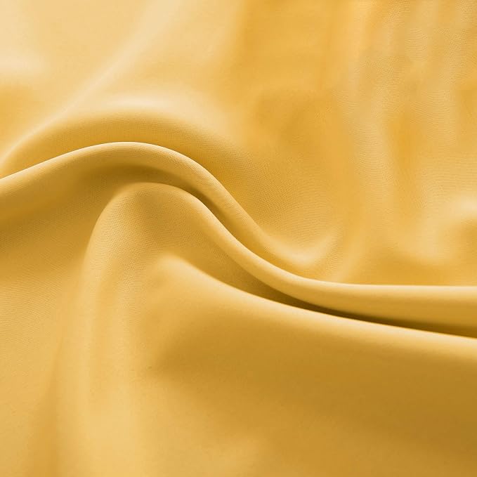 Gold Yellow Backdrop 5FT x 9FT Curtains - Image 7