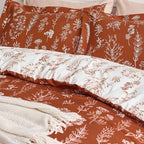Bedsure Terracotta Queen Comforter Set - Image 4