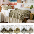 Bedsure Olive Green Twin/Twin XL Comforter Set - Image 7