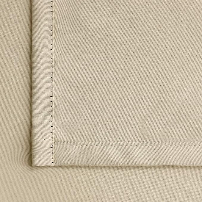 BGment Beige Cafe Curtains 24 Inch Length - Image 5