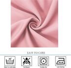 Diraysid Pink Grommet Blackout Curtains - Image 5