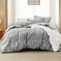 Bedsure Light Grey California King Comforter Set by Unknown