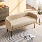 Bedroom Bench with Low Back, Inside Metal Frame - Image 5