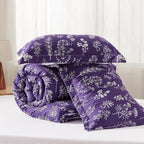 Bedsure Dark Purple Queen Comforter Set - Image 8