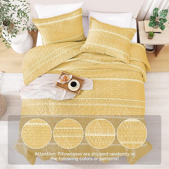 Yellow Quilts Queen Size - Image 3
