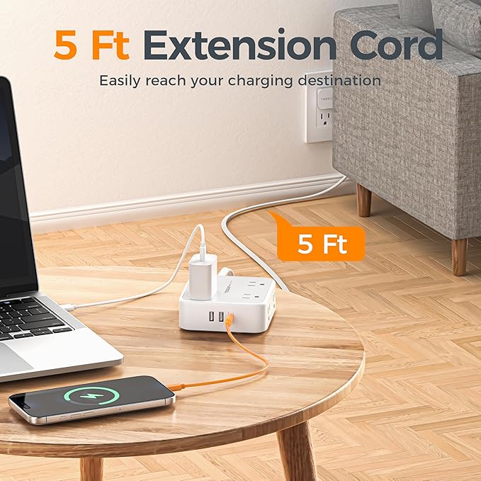 TESSAN Surge Protector Power Strip - Image 7
